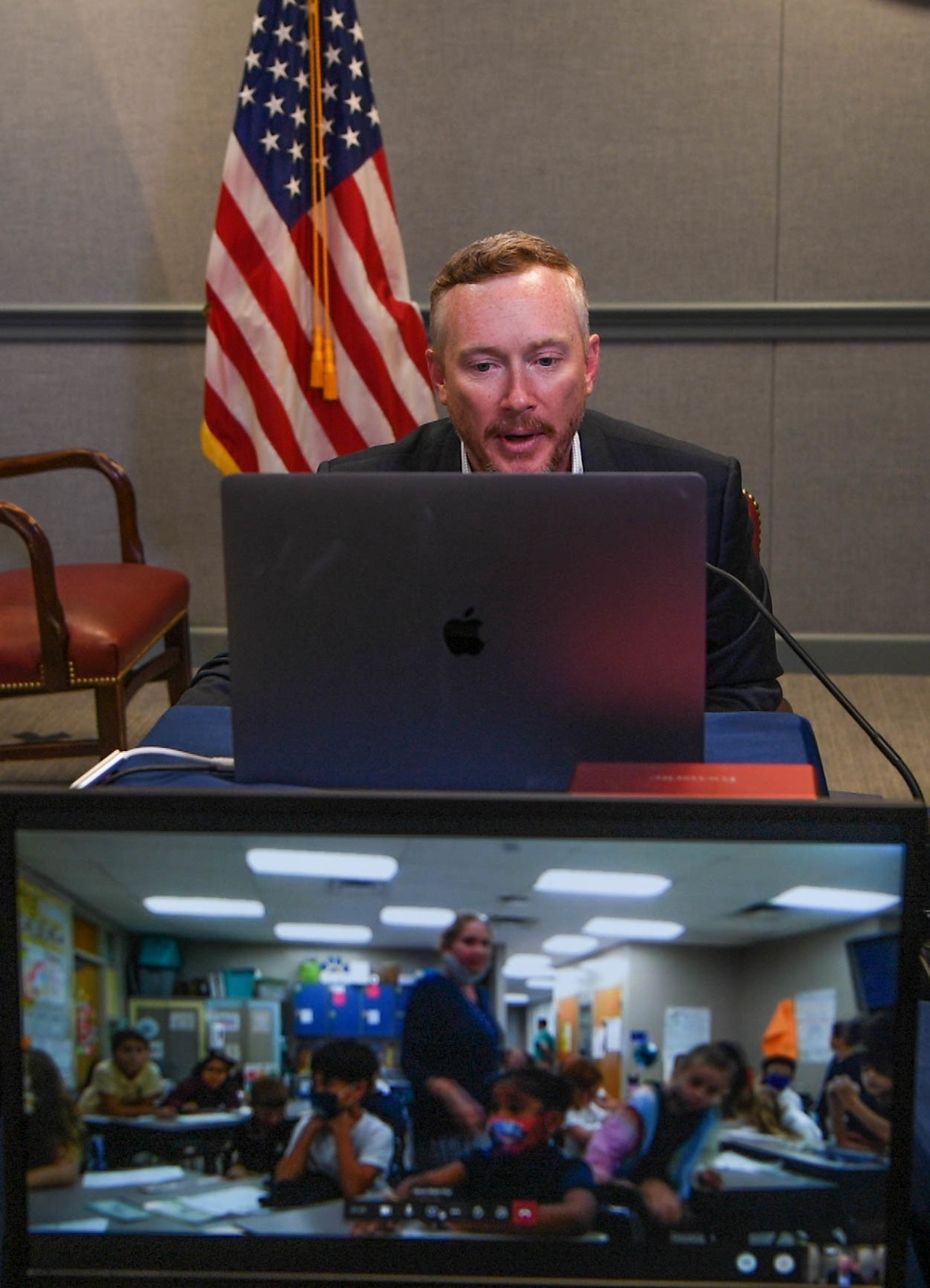 DOD Chief Data Officer speaks to Mitchell Elementary students