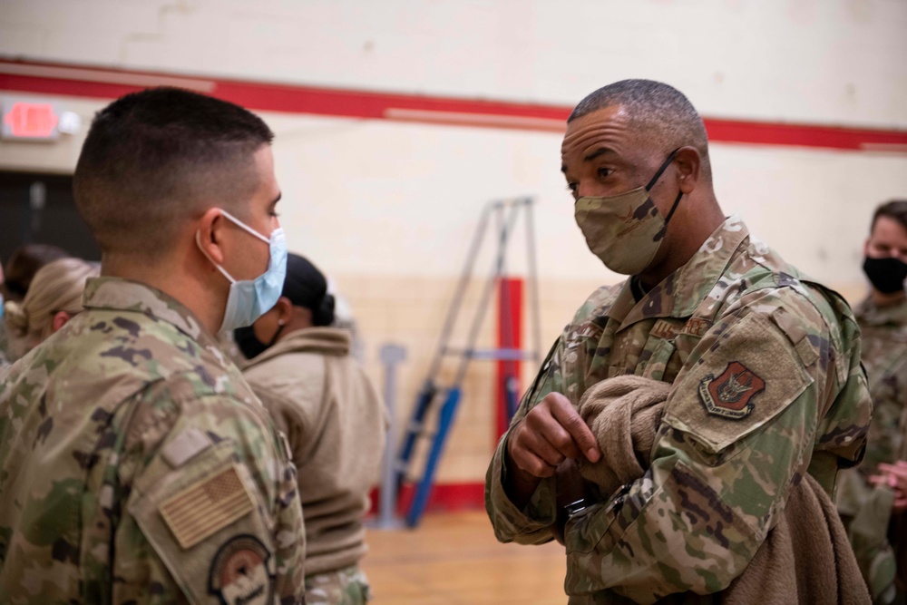 Air Force Senior Enlisted Leaders visit Liberty Village