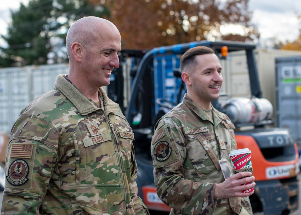 Air Force Senior Enlisted Leaders visit Liberty Village