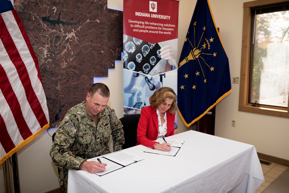 Naval Support Activity Crane and Indiana University Renew Educational Partnership