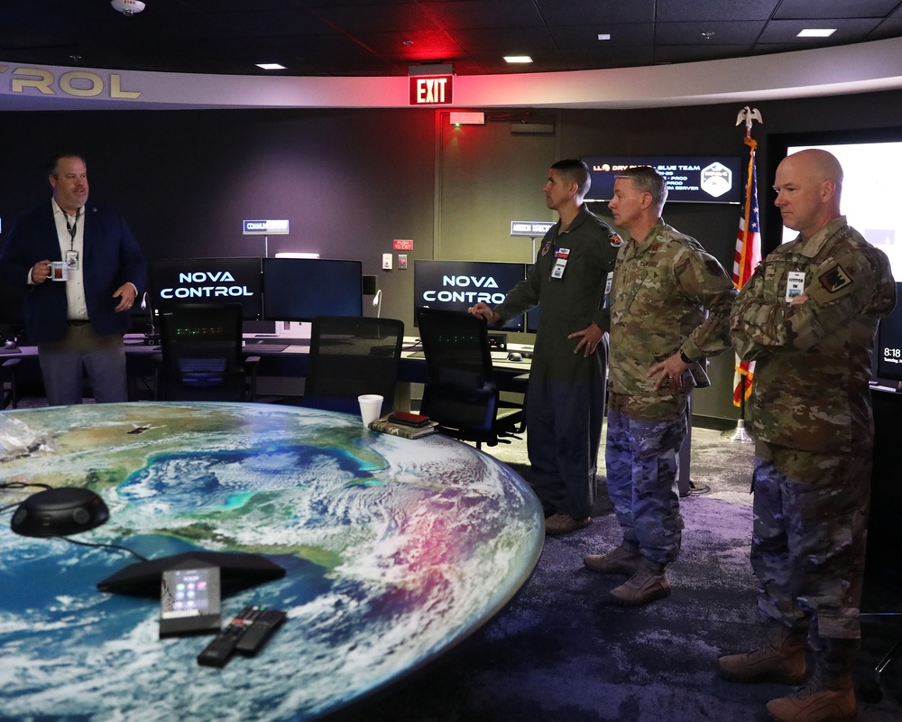 Ellington Field hosts Space Partner visit to 147th Attack Wing