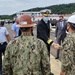 Commander of U.S. Naval Forces Southern Command/U.S. 4th Fleet and Acting Deputy Chief of Mission of the U.S. Embassy Visit Salvage Site