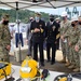 MDSU 2 Sailor Describes Diving Equipment to 4th Fleet Commander and Acting Deputy Chief of Mission U.S. Embassy Panama During Salvage Site Visit