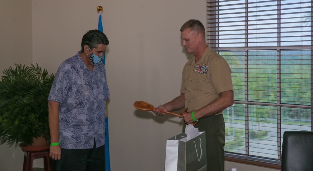 COMMARFORPAC Visits Palau