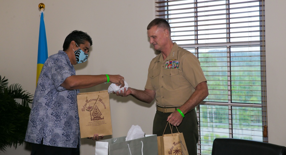 COMMARFORPAC Visits Palau