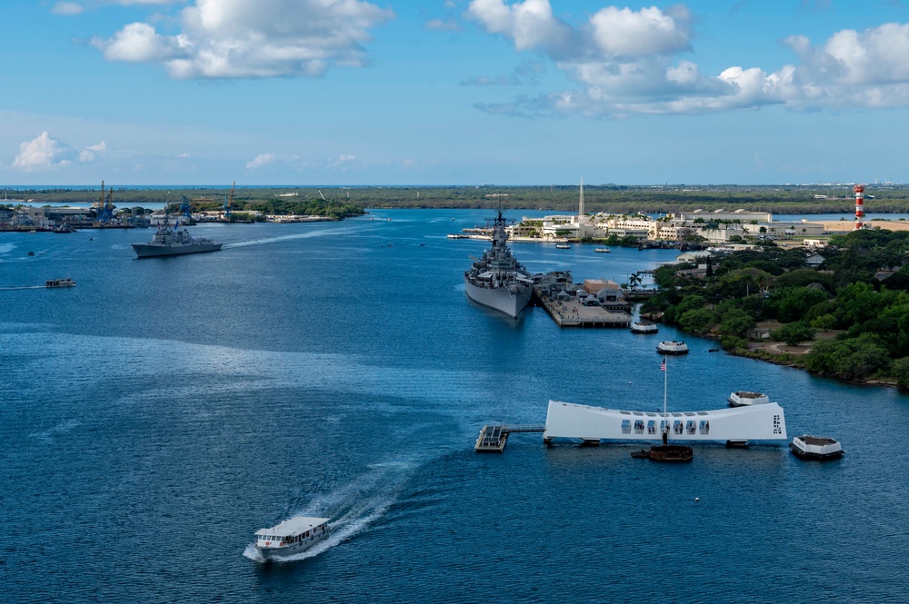 PCU USS Daniel Inouye Completes Maiden Voyage