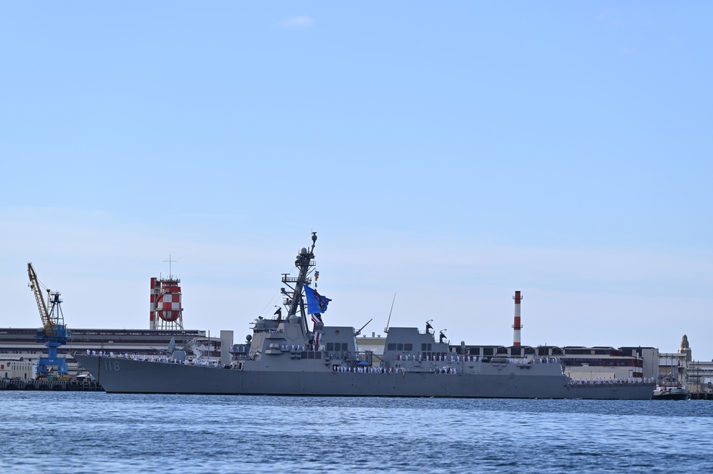 PCU USS Daniel Inouye (DDG 118) Completes Maiden Voyage