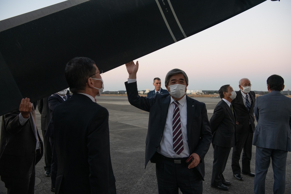 Mayors of Japan tour Yokota