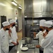 TRACEN Petaluma Culinary Specialist Students sample food for quality control
