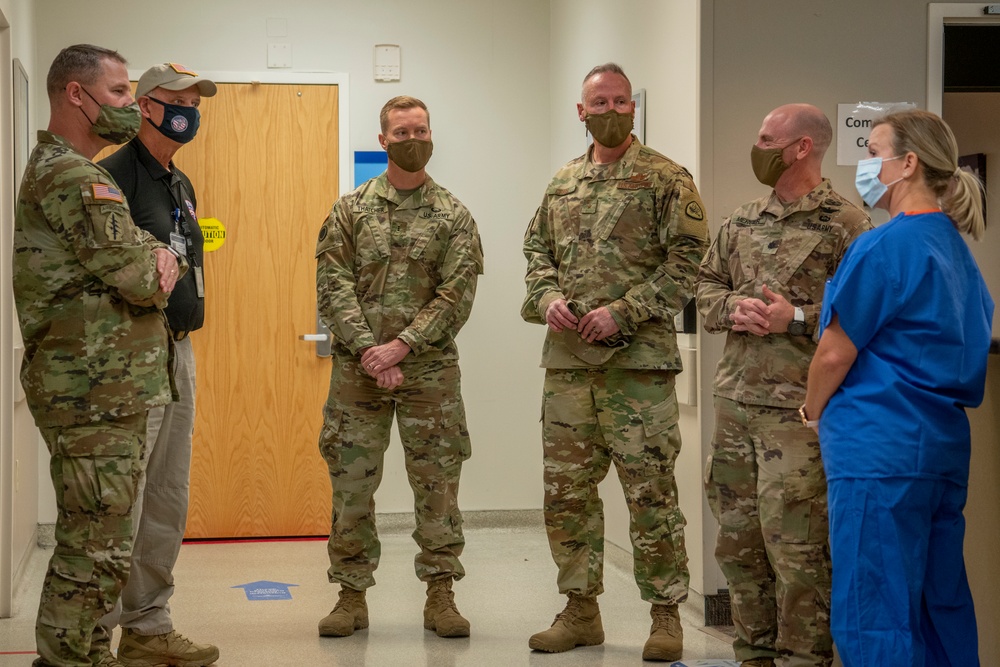 Utah dual status commander visits COVID treatment facility in St. George