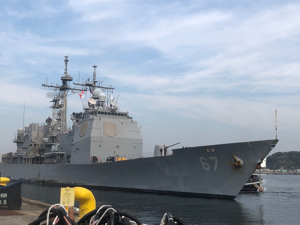 USS Shiloh Returns to Yokosuka Following Six Month Deployment