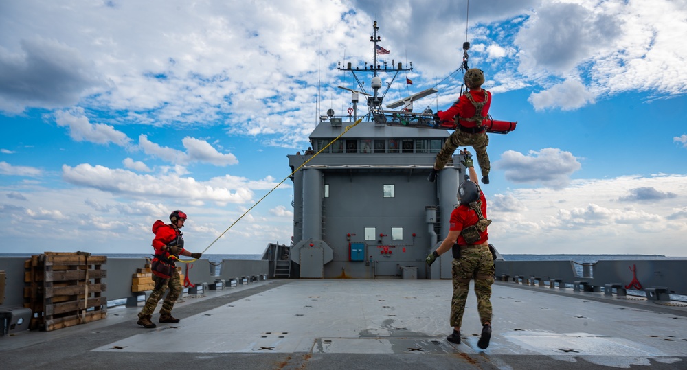 Joint training: safe at sea