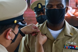 Newest Chief Petty Officers Pinned in Southeast Asia