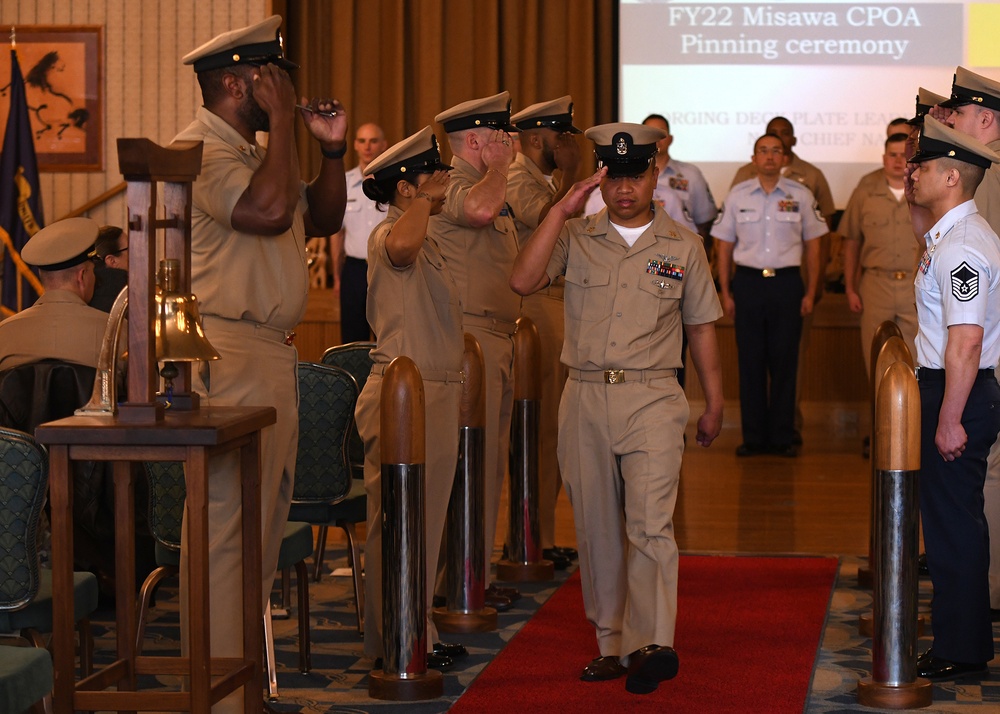 Naval Air Facility Misawa Chief Pinning Ceremony
