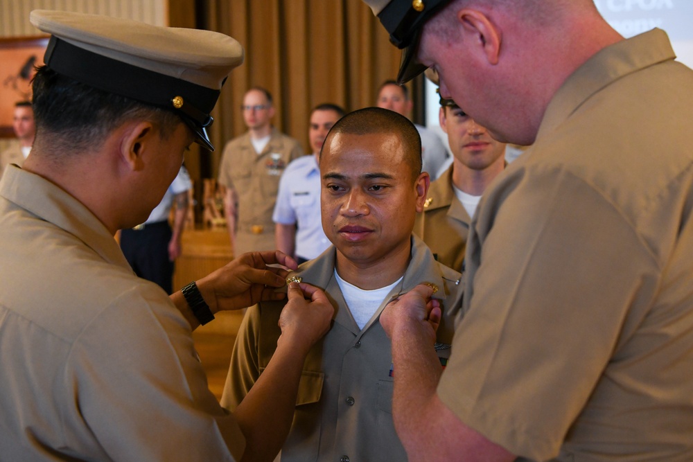 Naval Air Facility Misawa Chief Pinning Ceremony