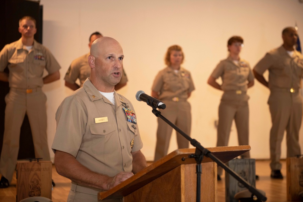 Chief Petty Officer Pinning Ceremony at Camp Lemonnier