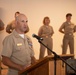 Chief Petty Officer Pinning Ceremony at Camp Lemonnier