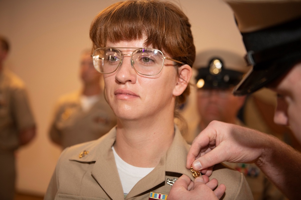 Chief Petty Officer Pinning Ceremony at Camp Lemonnier