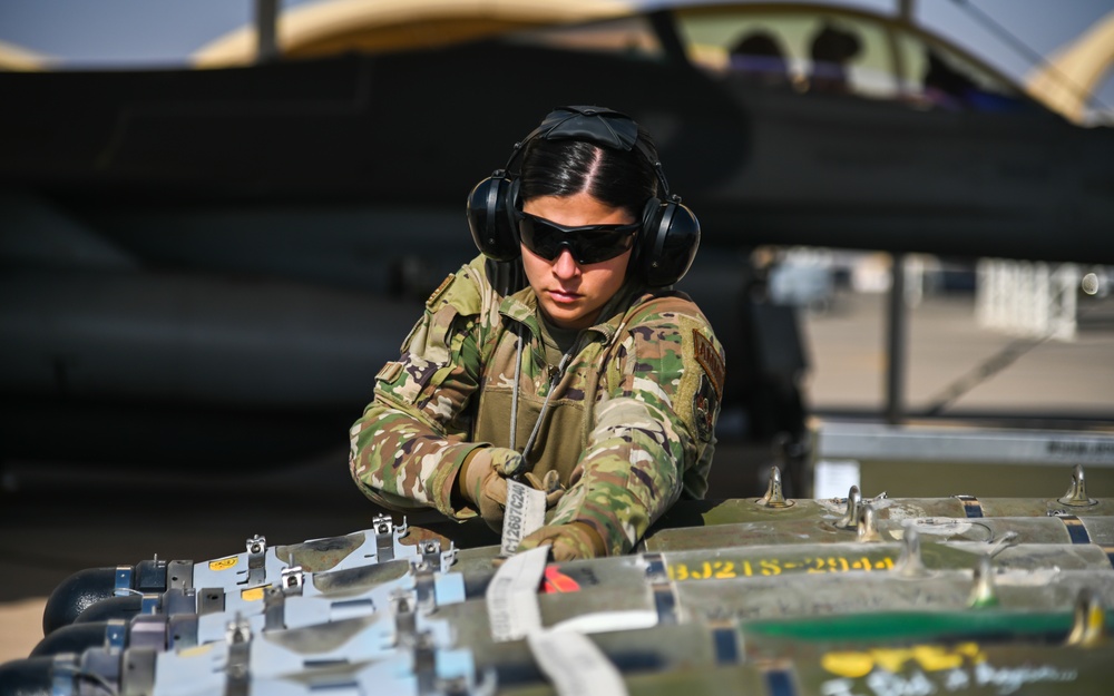 176th EFS trains integrated combat turns