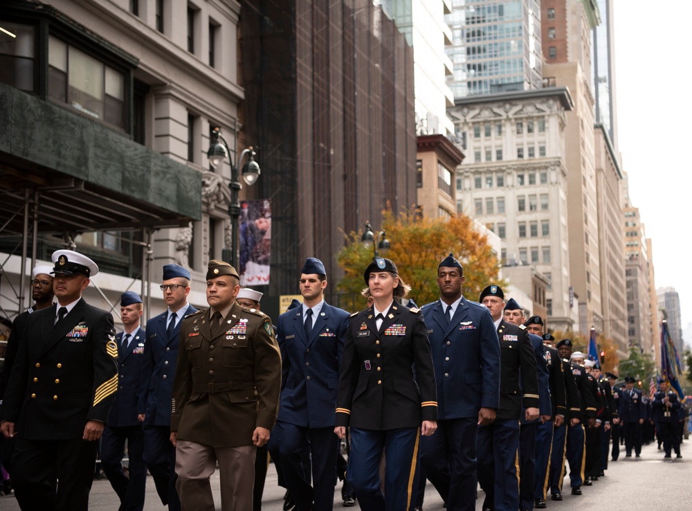 JB MDL Participates in NYC Veterans Day Parade