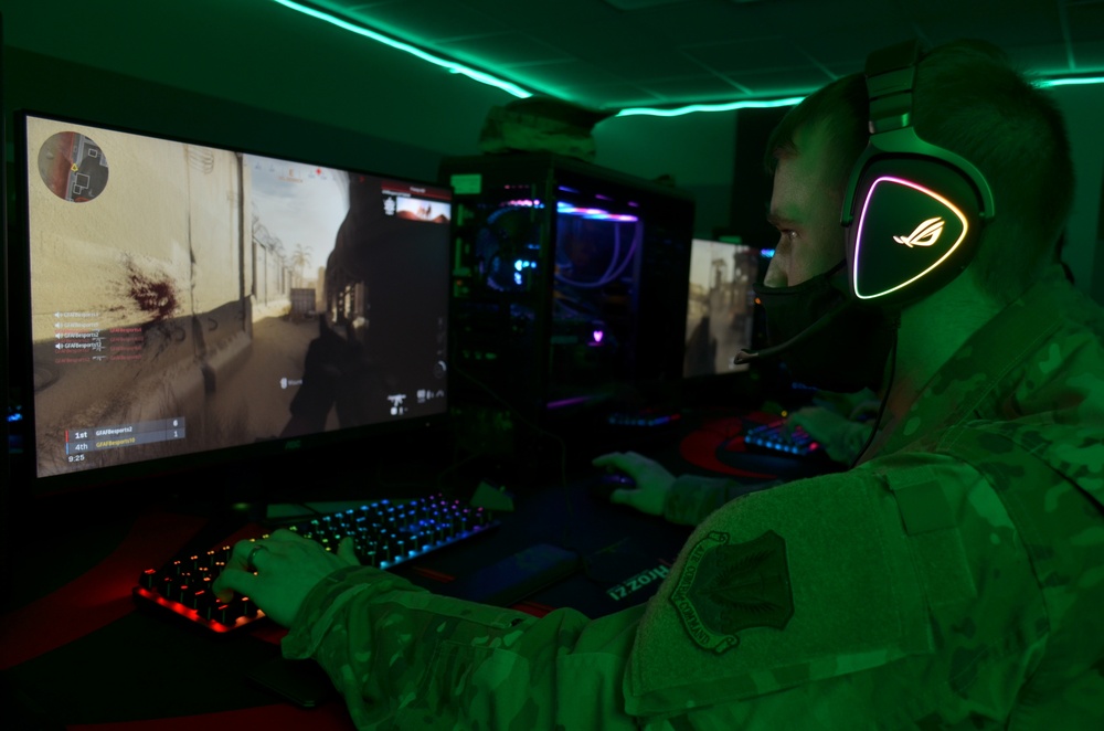 Grand Forks AFB unveils new esports gaming lounge