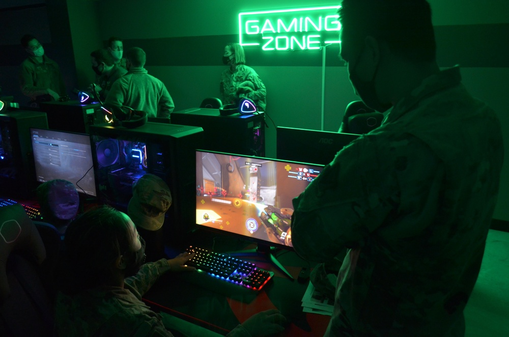 Grand Forks AFB unveils new esports gaming lounge