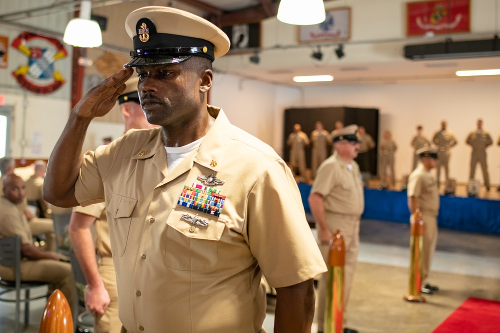 Chief Petty Officer Pinning Ceremony at Camp Lemonnier