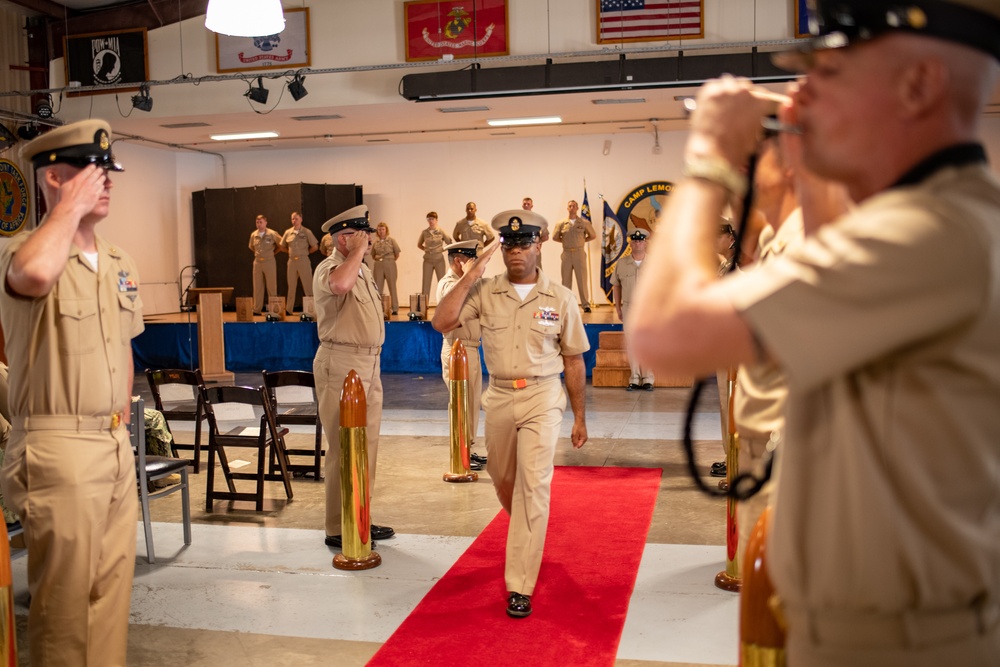 Chief Petty Officer Pinning Ceremony at Camp Lemonnier
