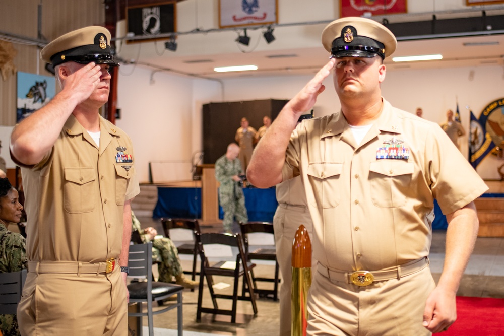 Chief Petty Officer Pinning Ceremony at Camp Lemonnier