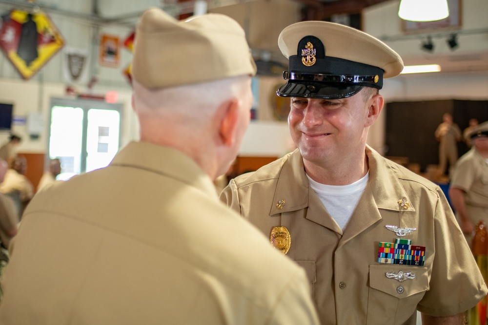 Chief Petty Officer Pinning Ceremony at Camp Lemonnier