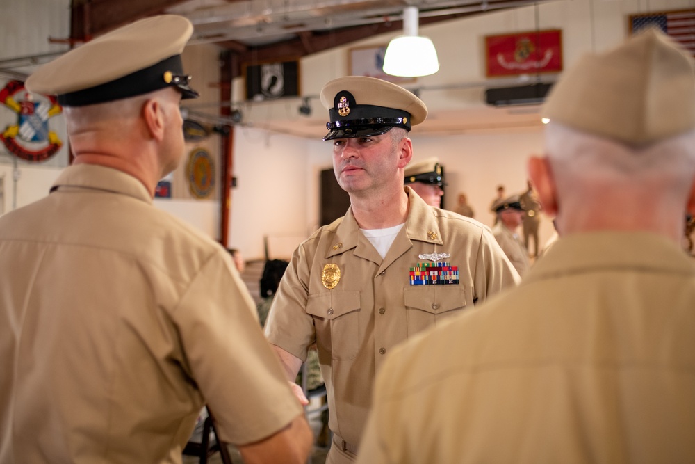 Chief Petty Officer Pinning Ceremony at Camp Lemonnier