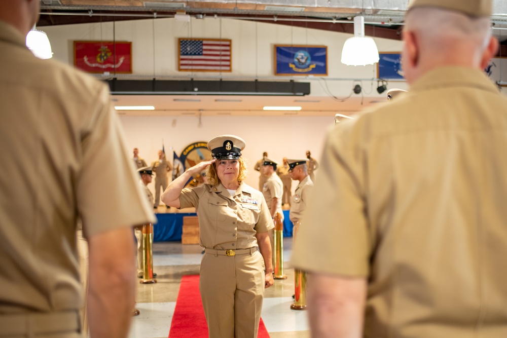 Chief Petty Officer Pinning Ceremony at Camp Lemonnier