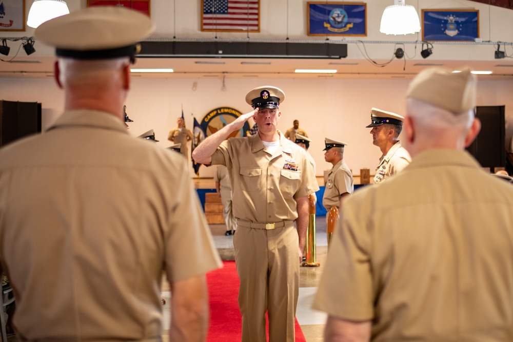 Chief Petty Officer Pinning Ceremony at Camp Lemonnier