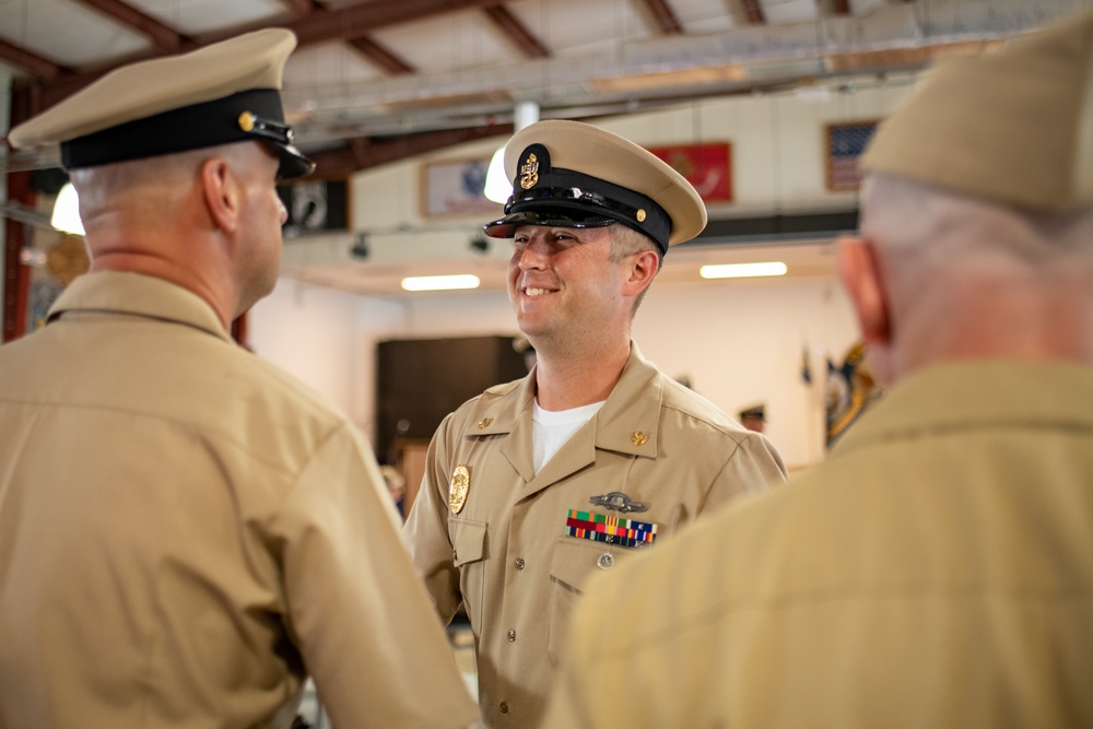 Chief Petty Officer Pinning Ceremony at Camp Lemonnier