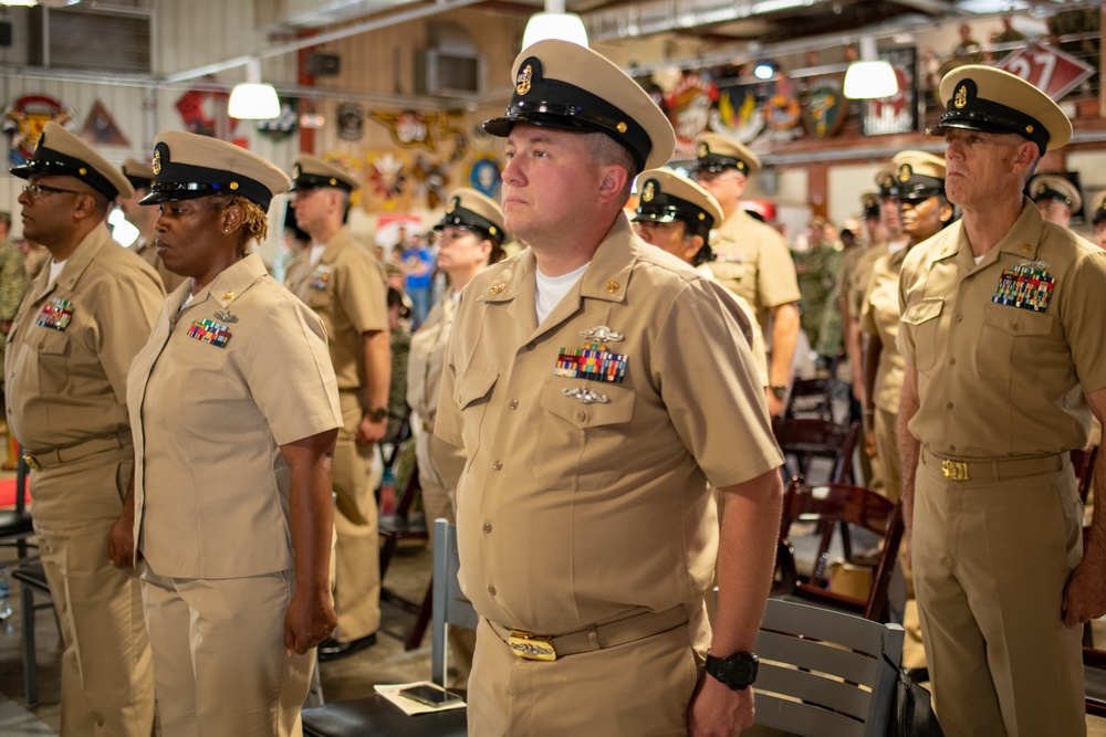 Chief Petty Officer Pinning Ceremony at Camp Lemonnier