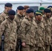Beret Parade for British officer cadets