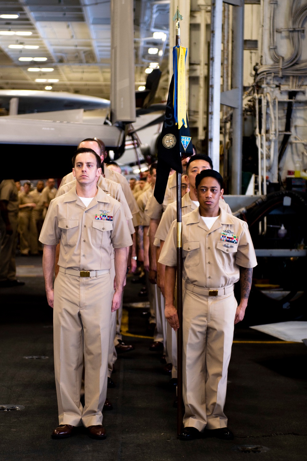 USS Carl Vinson (CVN 70) Conducts Chief Pinning Ceremony