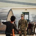 Marines with 1/23 interact with Afghan Evacuees at Fort Pickett