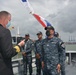 Commander, U.S. Naval Forces Southern Command/U.S. 4th Fleet Speaks to the CO of the Panamanian National Aero-naval Service Vessel General Omar Torrijos