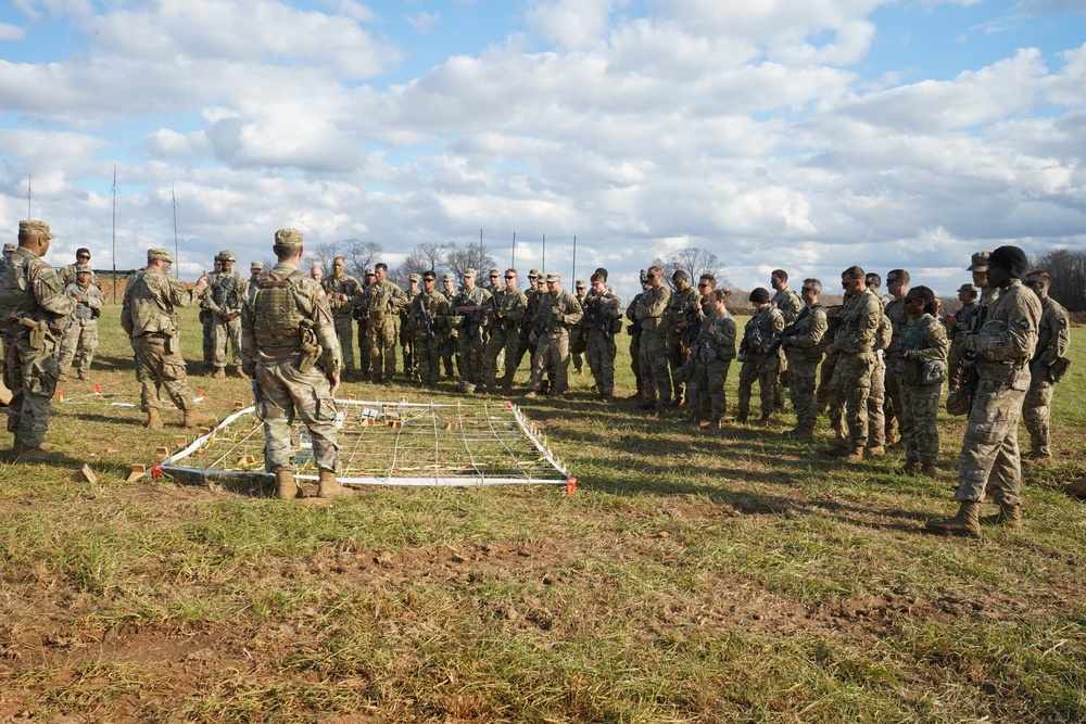 101st Leaders Train on Point Defense and Survivability Operations