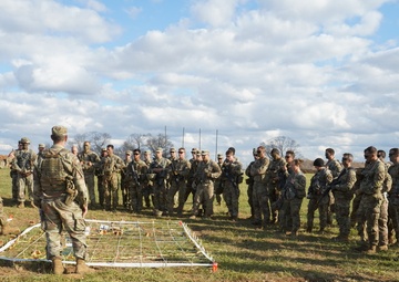 101st Leaders Train on Point Defense and Survivability Operations