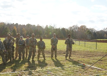101st Leaders Train on Point Defense and Survivability Operations