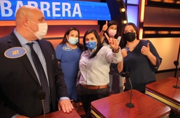 BAMC medic, family compete on Family Feud