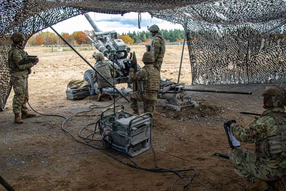 Howitzer Training 2021 at Fort Drum