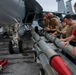 USS Carl Vinson (CVN 70) Loads Ordnance in Philippine Sea During Large-Scale Joint Rehearsal
