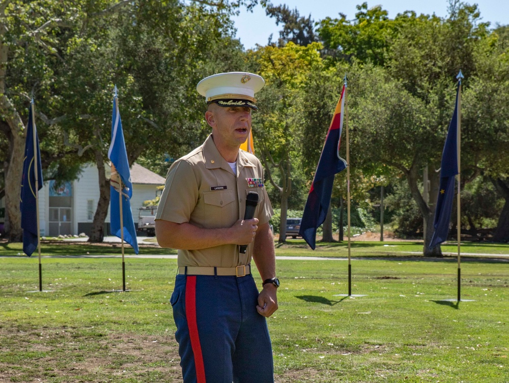 Recruiting Station Los Angeles: Change of Command Ceremony