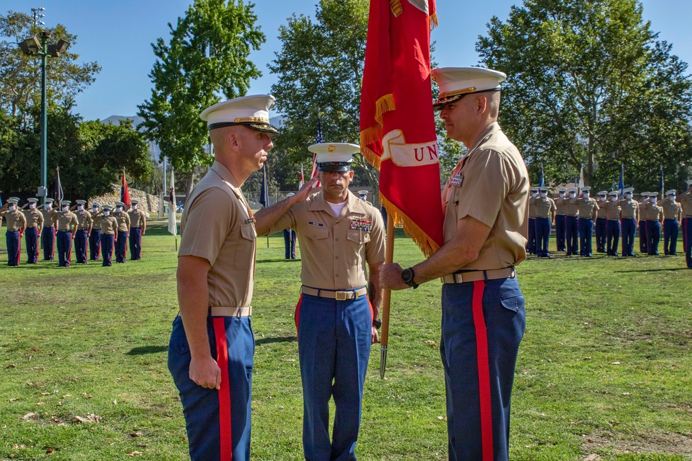 Recruiting Station Los Angeles: Change of Command Ceremony