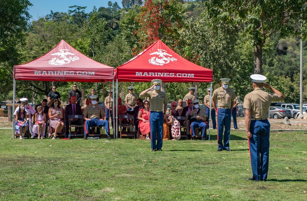 Recruiting Station Los Angeles: Change of Command Ceremony