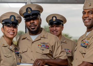 FY 2022 USS Winston Churchill CPO Pinning Ceremony