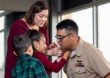 FY 2022 USS Winston Churchill CPO Pinning Ceremony